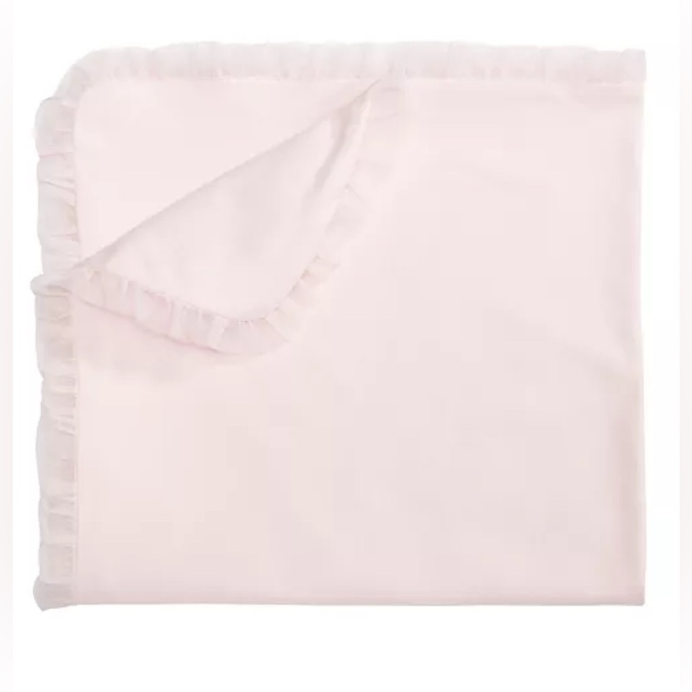 First Impressions
Baby Girls Tulle Trim Blanket